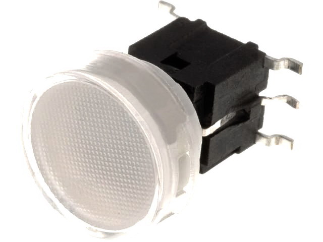 Push buton, Comutator: tastatură; Poz: 2; SPST-NO; incolor; LED, smd, PB6172ML-13