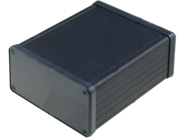 Cutie aluminiu 103x53x120mm HM-1455N1202BK