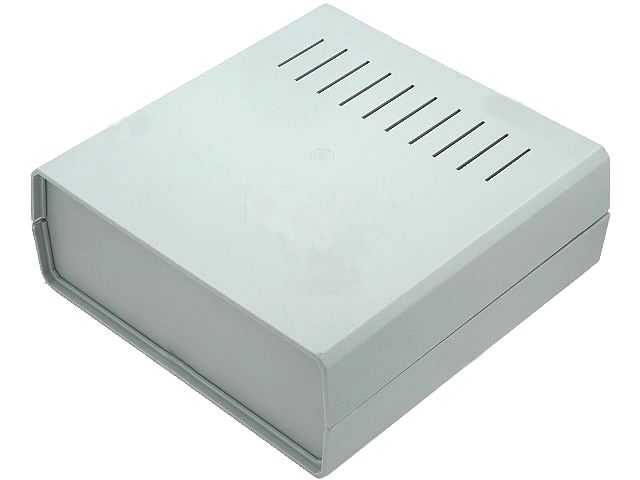 Cutie plastic, 70x188x198mm, gri, cu panou, Z-1WJ