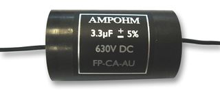 3.3uF/630V,  85C, condensator audio, FP-CA-3.3-AU