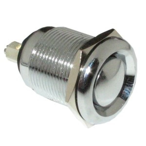 Buton antivandal, OFF-(ON), SPTS, M19, orificiu montare Ø19mm, VAN5478