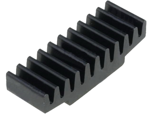 Radiator Al, 10x30x7.5mm, ICKSMDC10SA, FISCHER