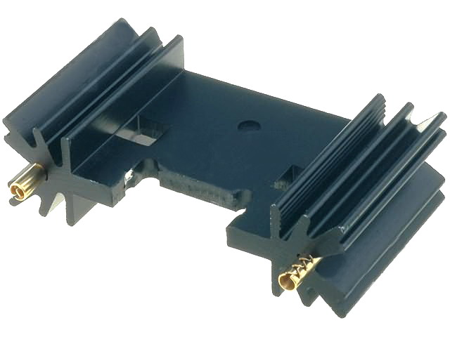 Radiator Al, TO220, TO3P, 25.4x45x12.7mm, SK409-25STC