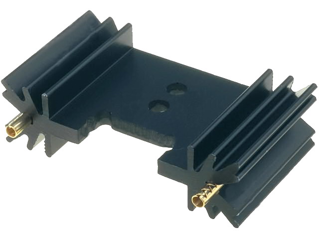 Radiator Al, TO220, TO3P, 25.4x45x12.7mm, SK409-25STS