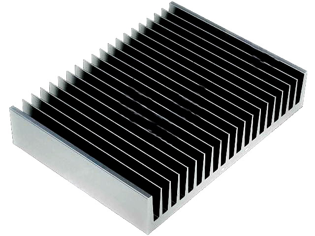 Radiator AL, 150x200x40mm, SK47/150/SA, FISCHER