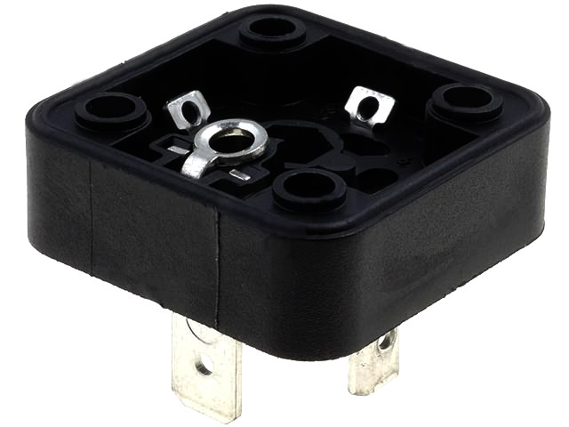 Conector 3+PE, 16A, DIN 43650A, GDM, GSA3000SW