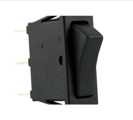 Comutator basculant, OFF-ON, 10A, 3 pini, SPST, orificiu montare 30x11mm, MP004413, MULTICOMP