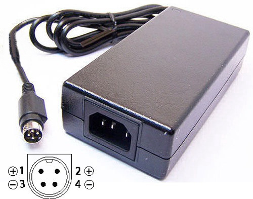 Alimentator TV, LCD, PLASMA, MONITOR, 12V, 6A mufa 4 pini, ALIM12V6