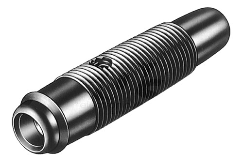 Conector banana mama, soclu, pe cablu 16A, KUN30BK  HIRSCHMANN