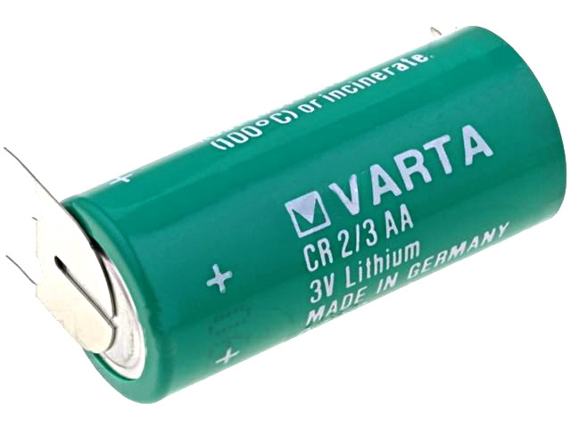 Baterie litiu, BAT-CR2/3AASLF/V, 3V, VARTA 1350mAh