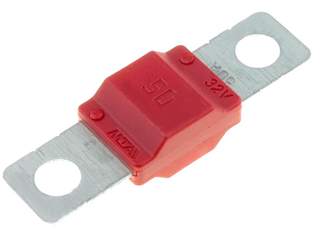 Siguranta auto, 50A, 32V, 40mm, MIDIVAL-50A