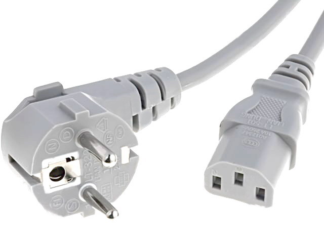 Cablu alimentare calculator, IEC C13 mamă; alb, 4m, SN311-3/10/4GY