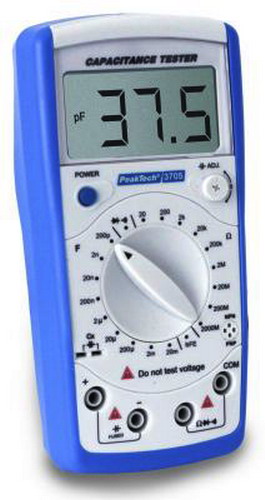 Capacimetru digital, 0,1pF rezolutie, max 20MF, P3705, PEAKTECH
