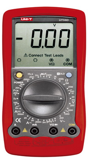 Aparat de masura digital, Capacimetru, Inductante, DC, AC, REZISTENTE, UT58D