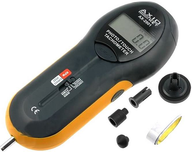 Aparat masura turatie digital optic, contact, turometru, AX-2901