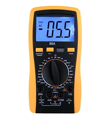 Aparat de masura digital, capacimetru, detector faza, buzer, AX-582B