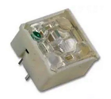 Push buton, neluminat, OFF-(ON), RF15, led verde, 3.14.100.032/0000, RAFI