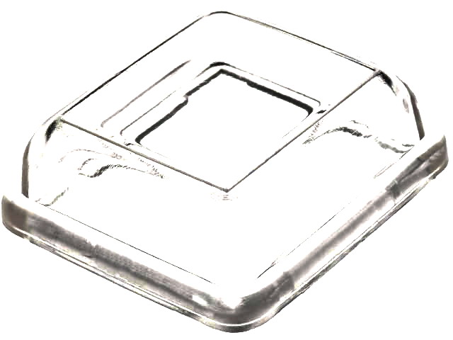 Capac intrerupator; IP65; transparent, IP65, 24X21mm, F0180LOAAA