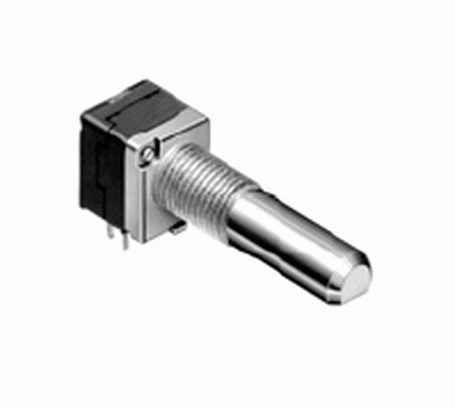 Potentiometru 10K, stereo, lin, 3B, RK09712200MY, ALPS