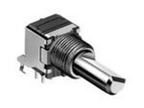 Potentiometru 50K, stereo, lin, 15A, RK09L12B0A31, ALPS