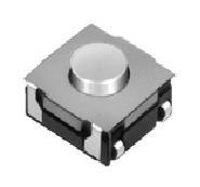 Buton tactil, tach, SPST SMD, 6.2X6.2MM, SKRAAKE010, ALPS