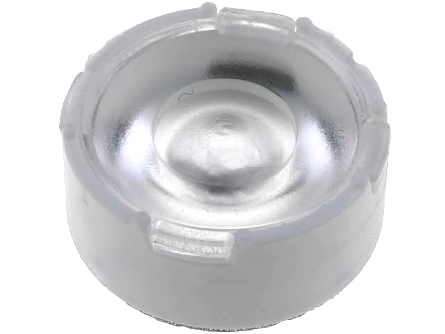 Lentilă LED rotundă; transparentă; 53° diametru 16mm, FA11824