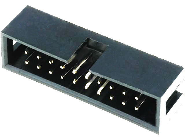 Soclu 2X10, pini tata, THT, 2.54mm, T821-1-20-S1, AMPHENOL