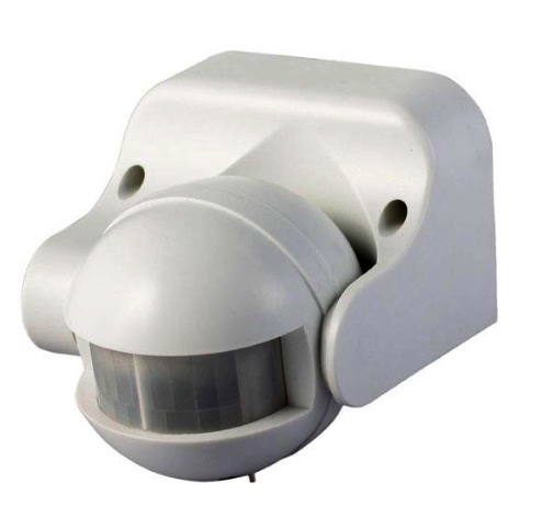 Senzor de miscare, infrarosu, PIR, 12m, 10sec-7min, 1200W, SENS-PIR-W01