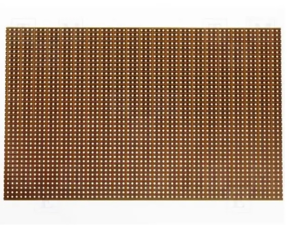 Placa cablaj test, 160x100mm, pas 2.54mm, H25PS160