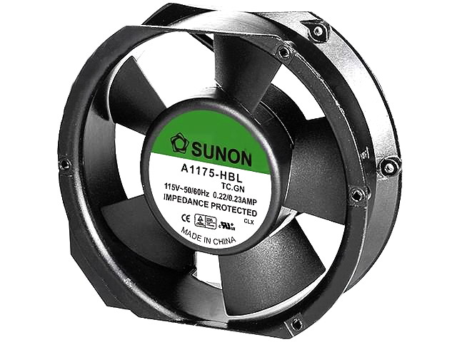 Ventilator 115VAC, 171x151x51mm, A1175HBL-TC