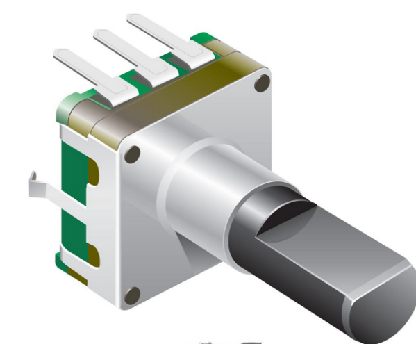 Encoder vertical, potentiometru digital, 12mm, Switch, 12PPR, PEC12-2020F-S0012