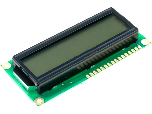 Display LCD, alfanumeric; FSTN Positive; 16x2; 80x36x13,2mm, RC1602B-FHW-CSV