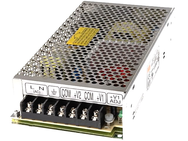 Sursa tensiune dubla, 12VDC, 3.7A, 24VDC, 3.7A, RD-125-1224