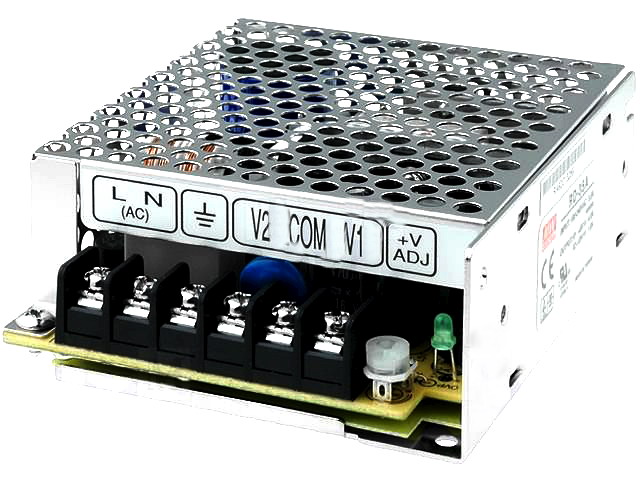 Sursa tensiune dubla, 5VDC/4A, SI 12VDC/1A, AC-DC, RD-35A
