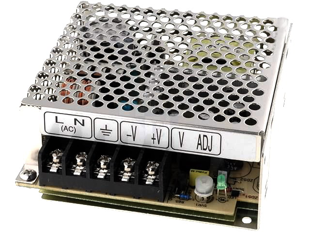Sursa tensiune 15VDC, 3.4A, AC-DC, RS-50-15