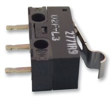 Microintrerupator cu maneta SPDT; 2A/30VDC; ON-(ON), D2F-L3, OMRON