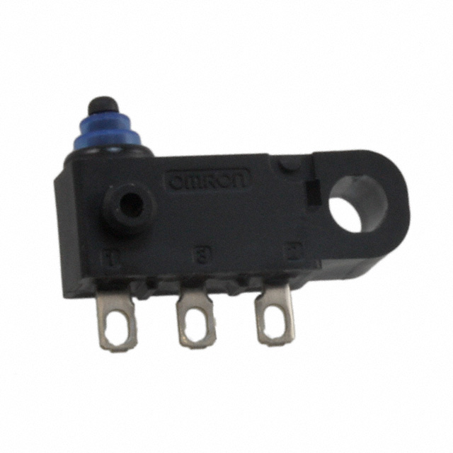 Microintrerupator SPDT; 0,1A/125VAC; ON-(ON); D2HW-C201H, OMRON