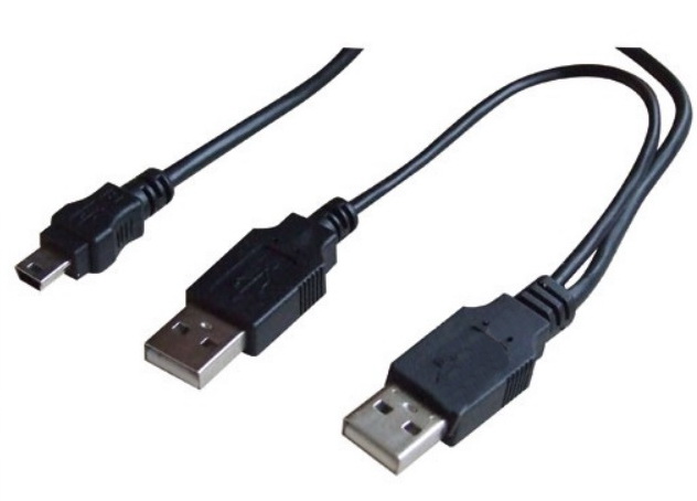 OTG cablu, Cablu adaptor USB-A tata, Mini USB, tata, OTG957