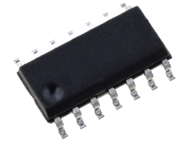 UC3842D, Driver PWM; 200mA; 15V; Canale:1; 12÷25VDC; SO14