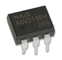 AQV210EHA, MOSFET Relay, SPST-NO (1 Form A), AC / DC, 350 V, 130 mA, PANASONIC