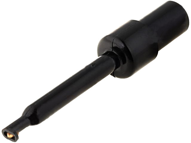 Clips negru, de masurare; 3A; 60V, R8-H16E-B