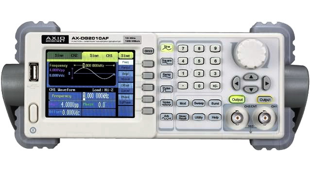 Generator de semnal, functii, 2 canale, 10MHz, AM, ASK, FM, FSK, PM, PSK, USB, DG2010AF