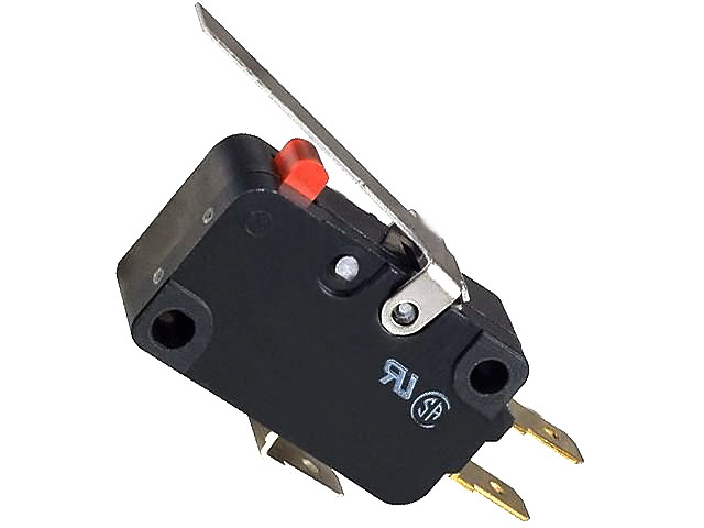 Microintrerupator cu maneta, maneta 50.9mm, SPDT, 16A, 250VAC; D3V-163-1A5, OMRON