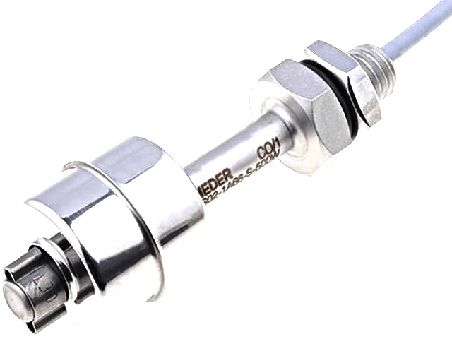Senzor de nivel, inox, SPTS-NO, 10W, LS02-1A66-S, MEDER