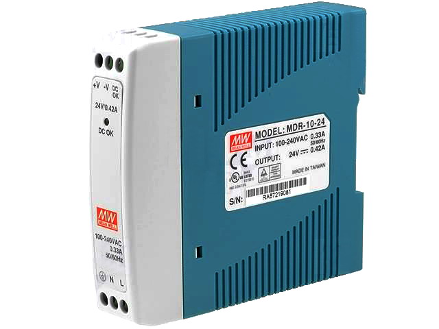 Sursa 24VDC, 0.42A, SINA, AC-DC, MDR-10-24