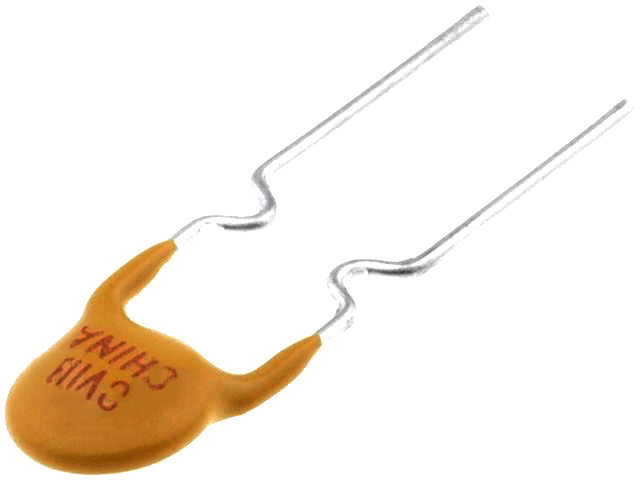 Siguranta polimerica, PTC; 300mA; RM5, 72V, RXEF030