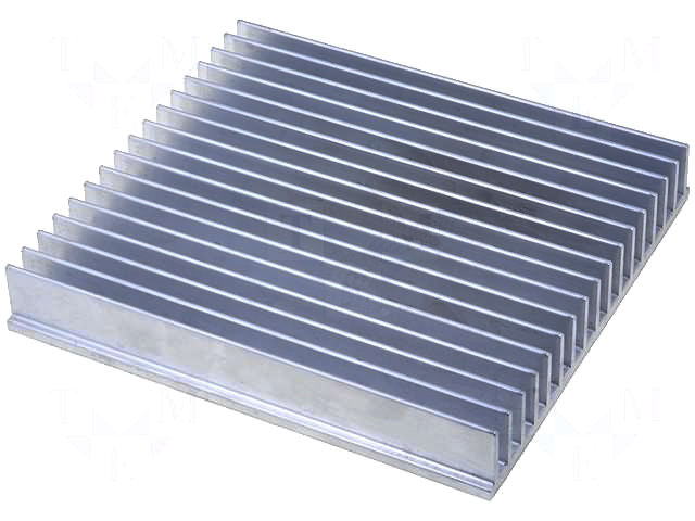 Radiator AL, 166x150x25mm, RAD-A52317/166