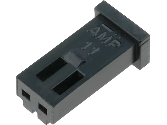 Conector mama, 2 pini, 2.54mm, AMPMODU MOD II, 280358