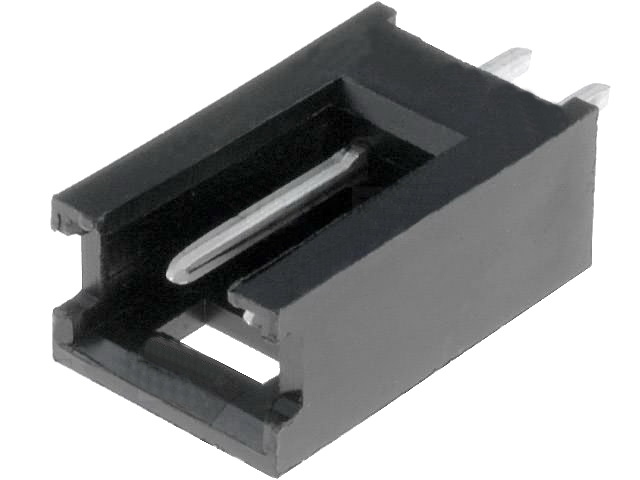 Conector tata, 2 pini, 2.54mm, AMPMODU MOD II, 280370-1