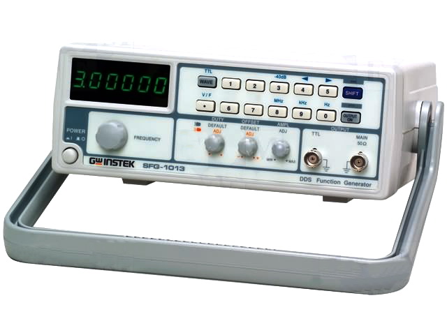 Generator functii, 0.1Hz-3MHz, sinus, triunghiular, dreptunghiular, 6 cifre, SFG-1003, INSTEK